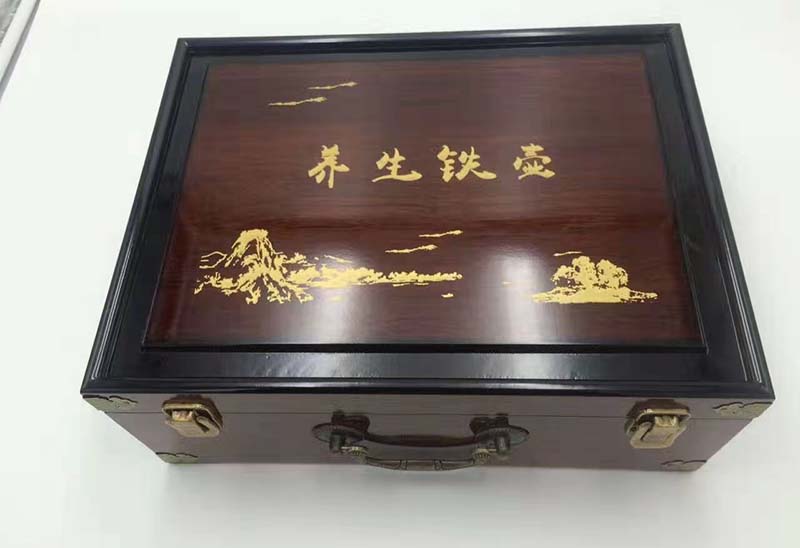义乌油漆木质盒-42