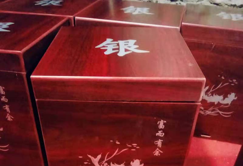 义乌油漆木质盒-06